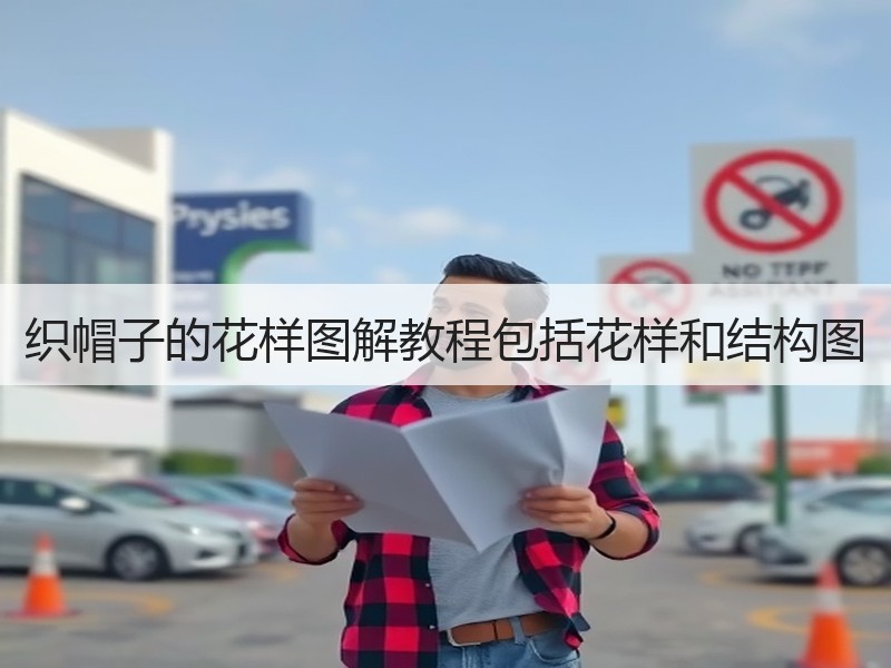 织帽子的花样图解教程包括花样和结构图