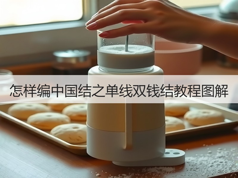 怎样编中国结之单线双钱结教程图解
