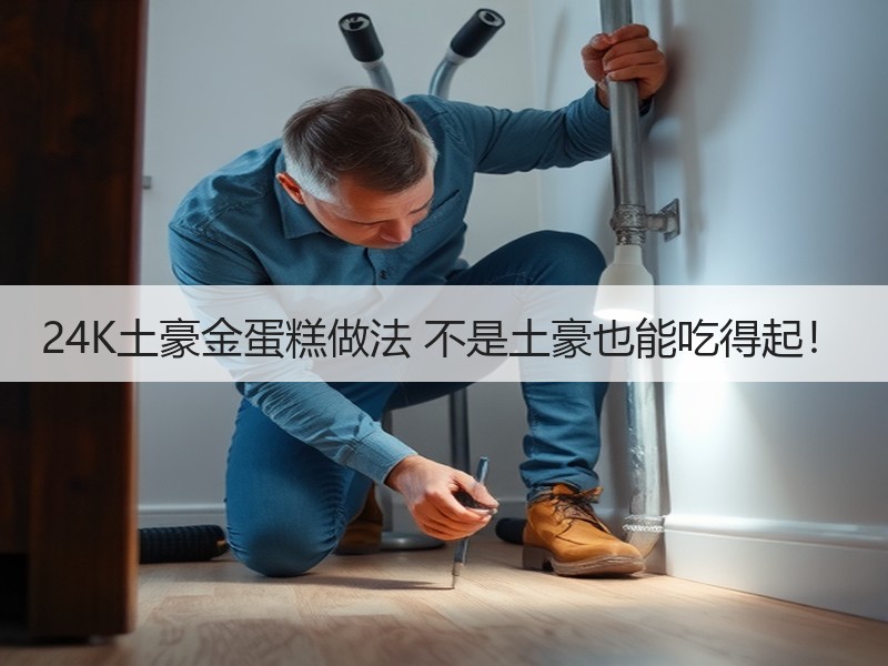24K土豪金蛋糕做法 不是土豪也能吃得起！