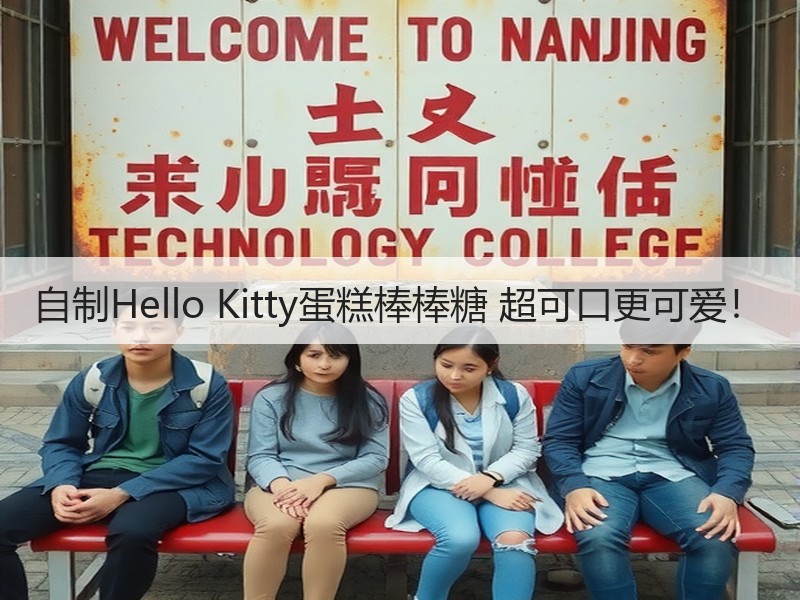 自制Hello Kitty蛋糕棒棒糖 超可口更可爱！