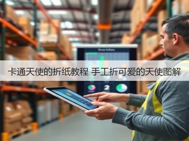卡通天使的折纸教程 手工折可爱的天使图解