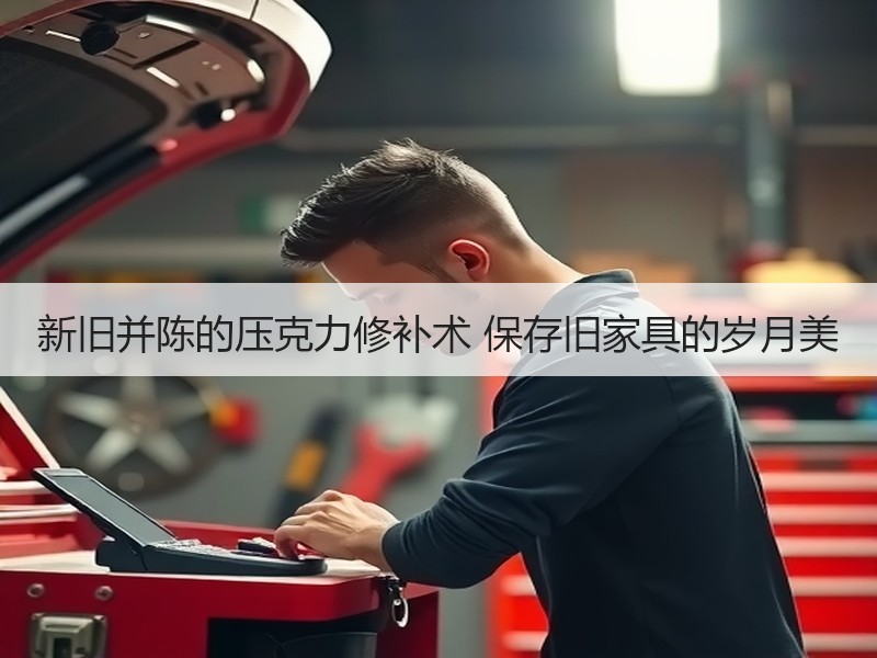 新旧并陈的压克力修补术 保存旧家具的岁月美