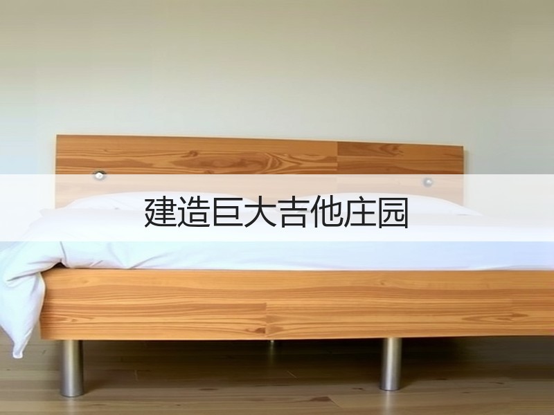 建造巨大吉他庄园