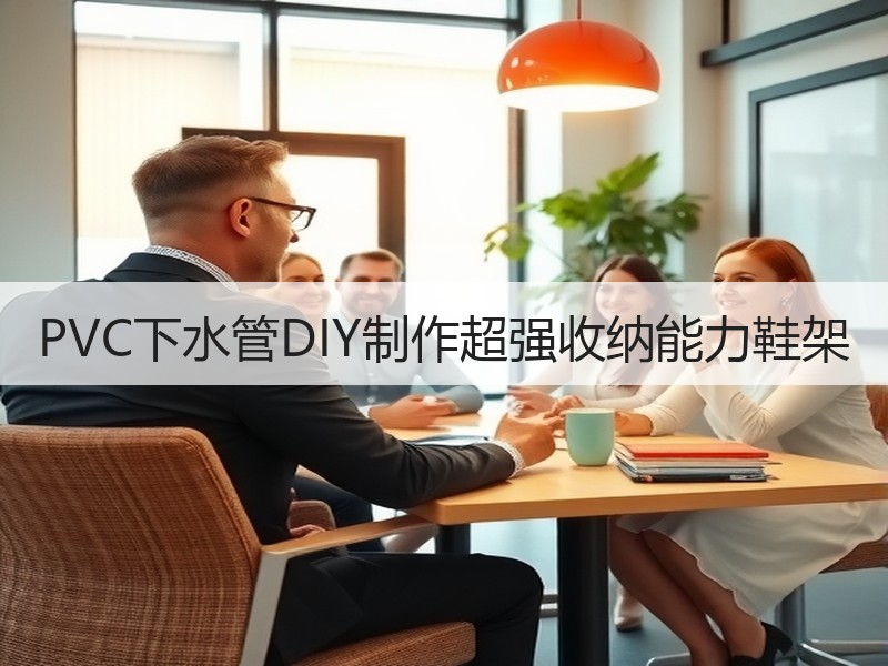 PVC下水管DIY制作超强收纳能力鞋架