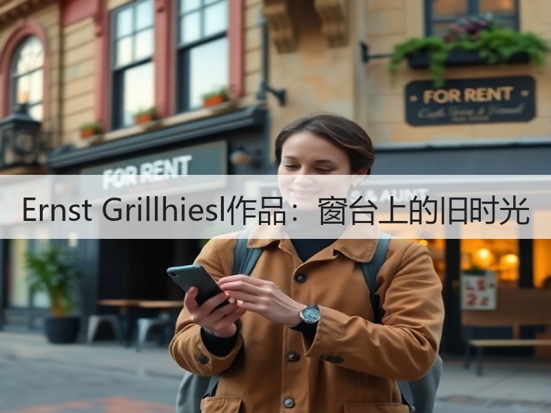Ernst Grillhiesl作品：窗台上的旧时光