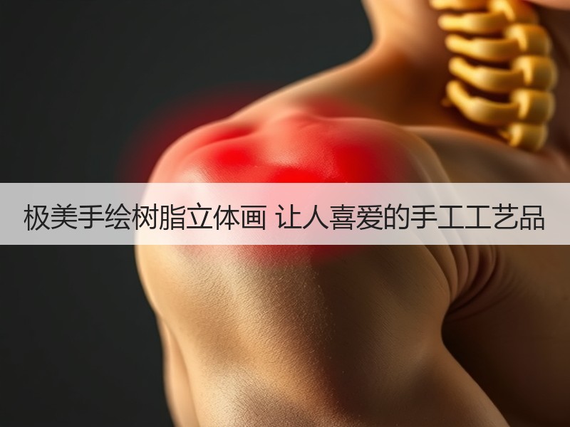 极美手绘树脂立体画 让人喜爱的手工工艺品