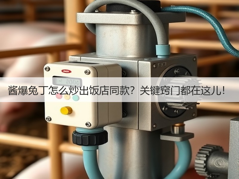 酱爆兔丁怎么炒出饭店同款？关键窍门都在这儿！