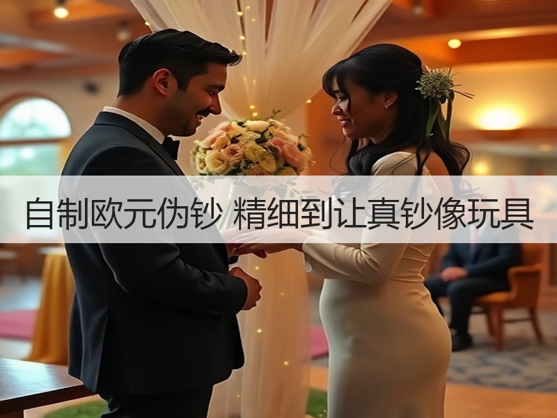 自制欧元伪钞 精细到让真钞像玩具