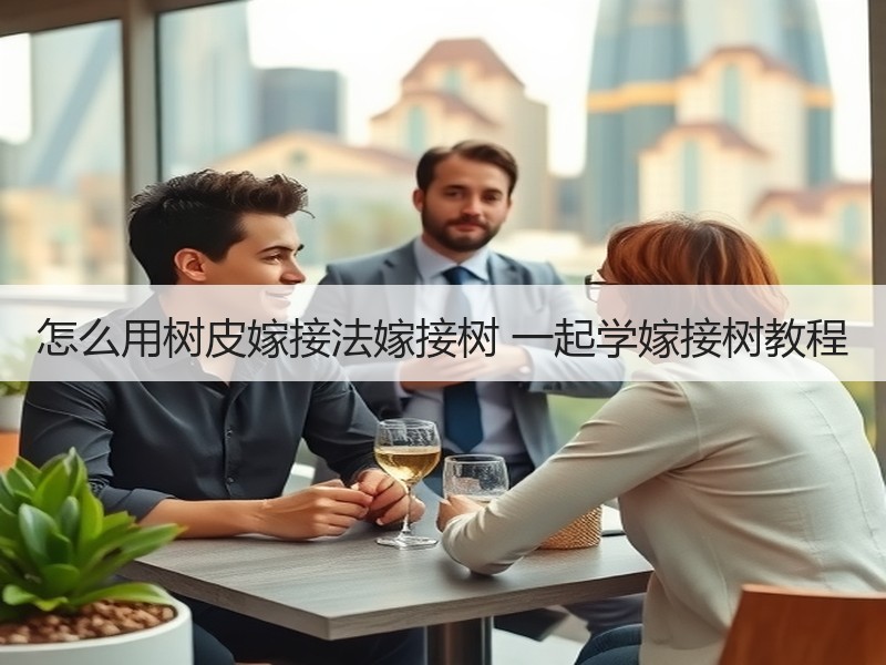 怎么用树皮嫁接法嫁接树 一起学嫁接树教程