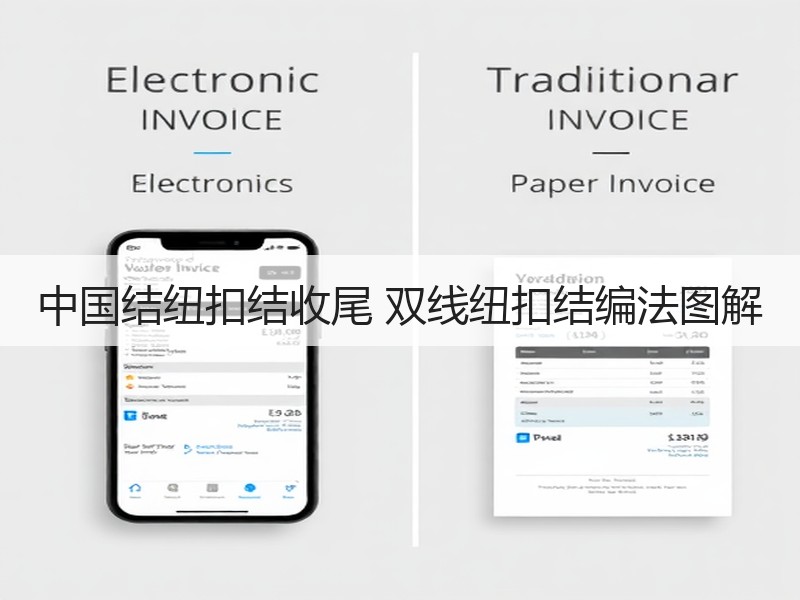中国结纽扣结收尾 双线纽扣结编法图解