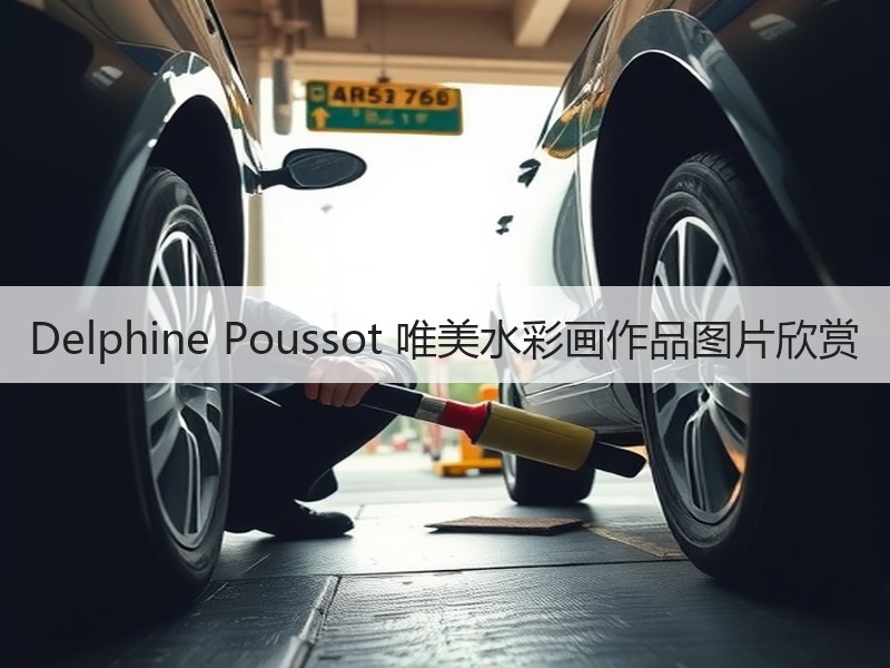 Delphine Poussot 唯美水彩画作品图片欣赏