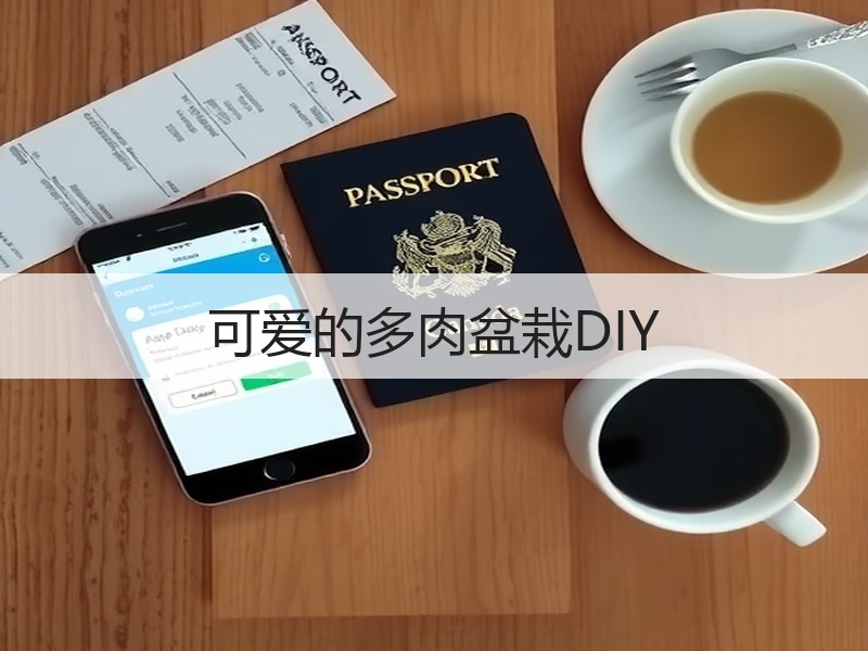 可爱的多肉盆栽DIY