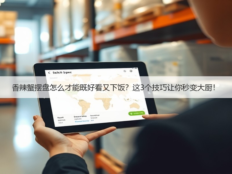 香辣蟹摆盘怎么才能既好看又下饭？这3个技巧让你秒变大厨！