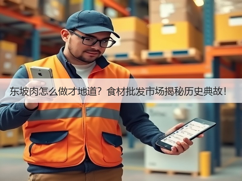 东坡肉怎么做才地道？食材批发市场揭秘历史典故！