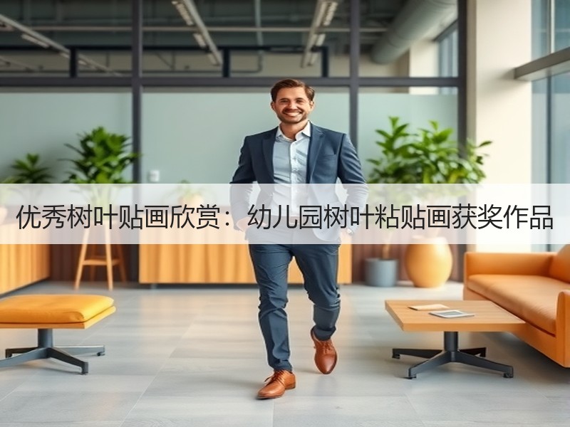 优秀树叶贴画欣赏：幼儿园树叶粘贴画获奖作品