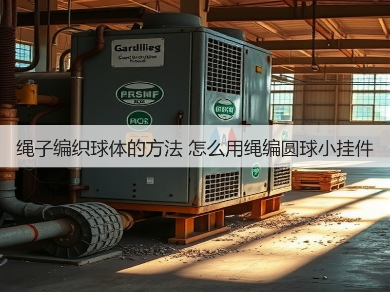 绳子编织球体的方法 怎么用绳编圆球小挂件