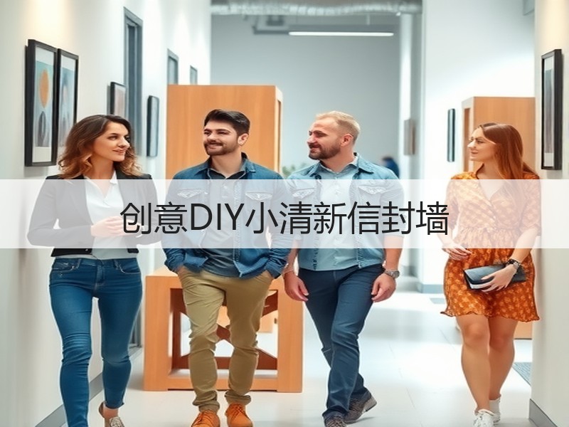 创意DIY小清新信封墙