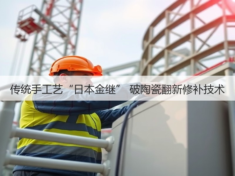 传统手工艺“日本金继” 破陶瓷翻新修补技术