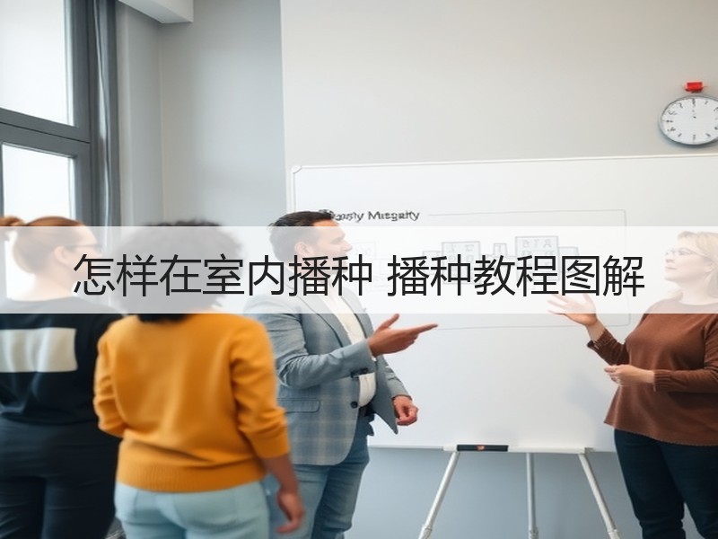 怎样在室内播种 播种教程图解