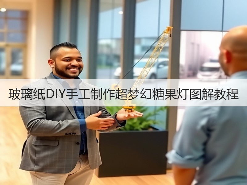 玻璃纸DIY手工制作超梦幻糖果灯图解教程
