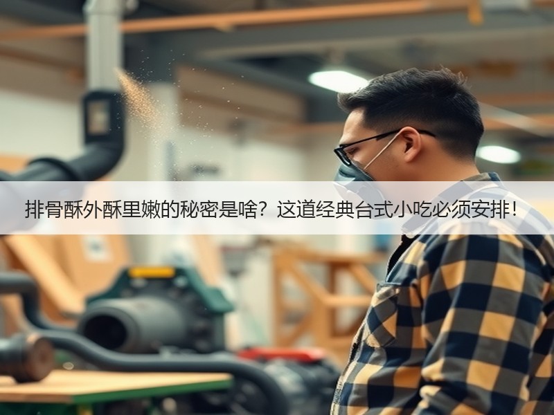 排骨酥外酥里嫩的秘密是啥？这道经典台式小吃必须安排！