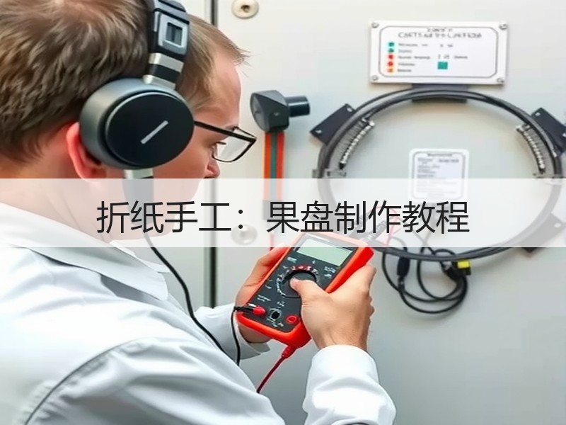 折纸手工：果盘制作教程