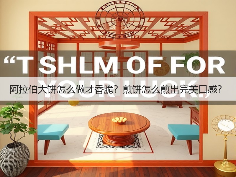 阿拉伯大饼怎么做才香脆？煎饼怎么煎出完美口感？