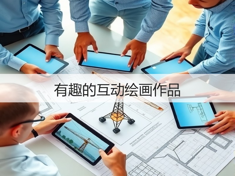 有趣的互动绘画作品