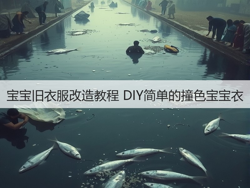 宝宝旧衣服改造教程 DIY简单的撞色宝宝衣