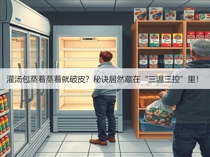 灌汤包蒸着蒸着就破皮？秘诀居然藏在“三温三控”里！