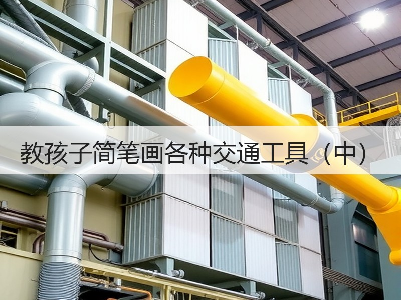 教孩子简笔画各种交通工具（中）