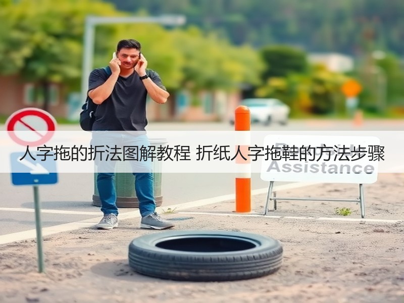 人字拖的折法图解教程 折纸人字拖鞋的方法步骤