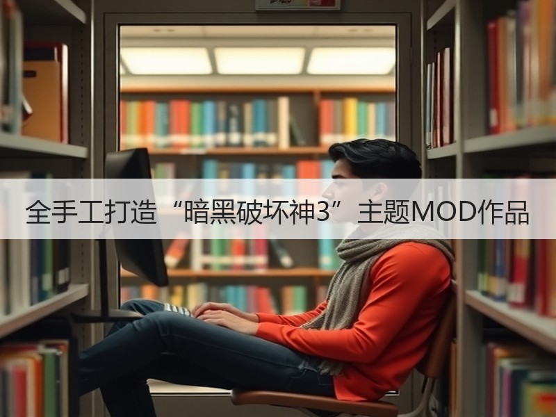 全手工打造“暗黑破坏神3”主题MOD作品