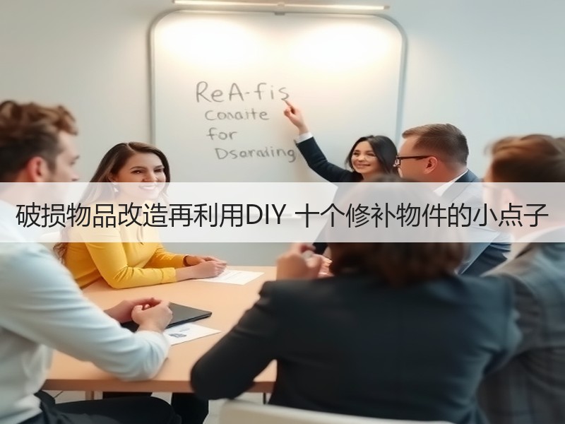 破损物品改造再利用DIY 十个修补物件的小点子