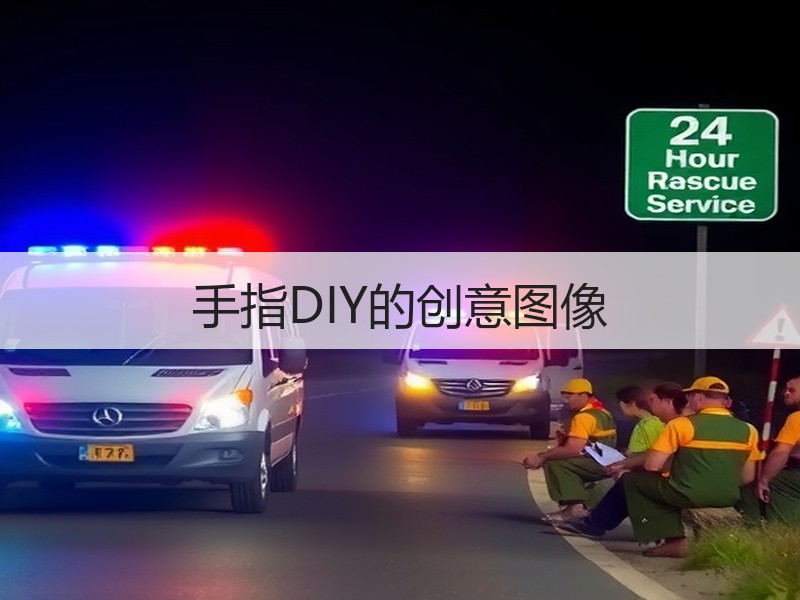 手指DIY的创意图像