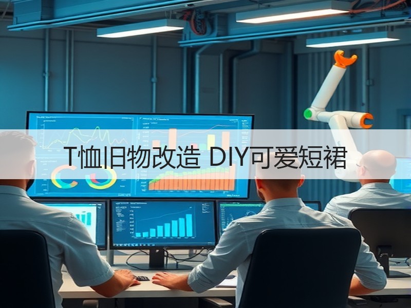 T恤旧物改造 DIY可爱短裙