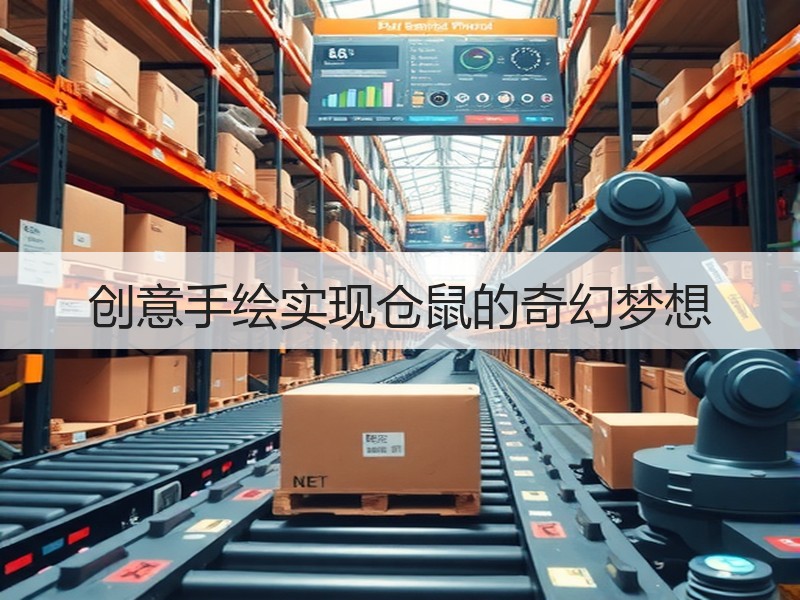创意手绘实现仓鼠的奇幻梦想