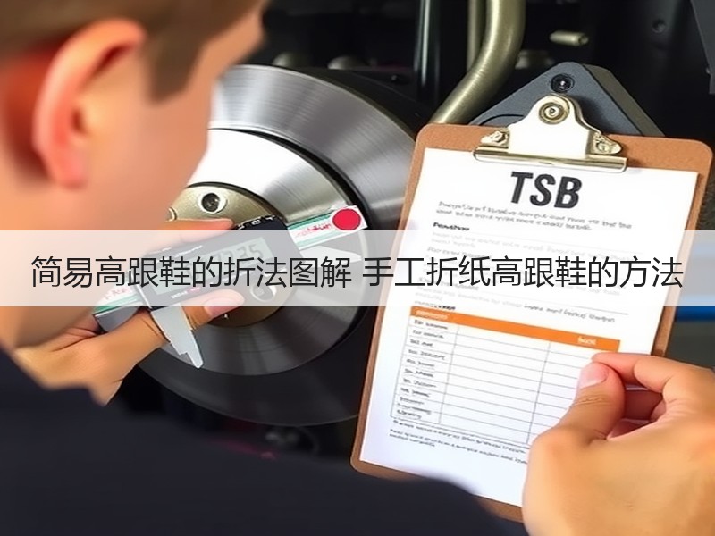 简易高跟鞋的折法图解 手工折纸高跟鞋的方法