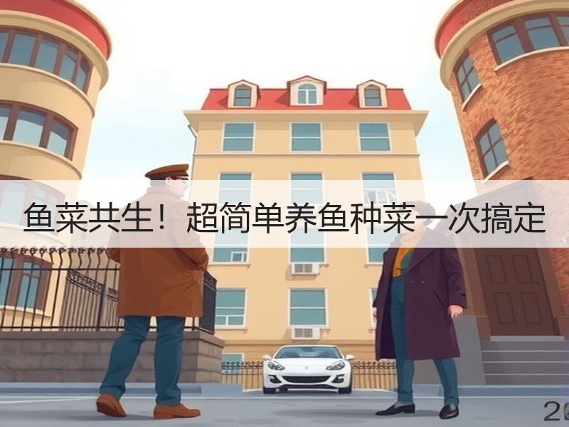 鱼菜共生！超简单养鱼种菜一次搞定