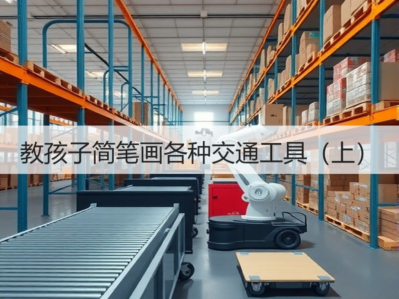 教孩子简笔画各种交通工具（上）