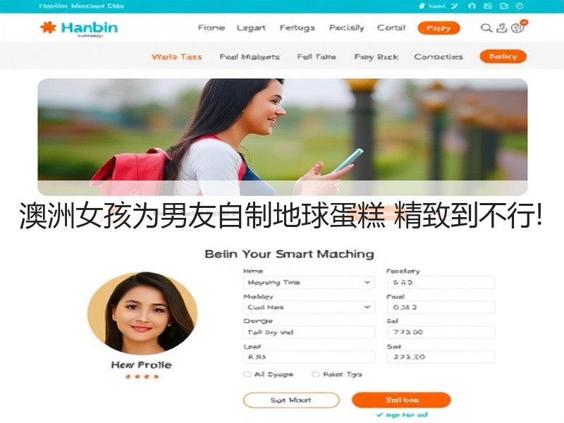 澳洲女孩为男友自制地球蛋糕 精致到不行!