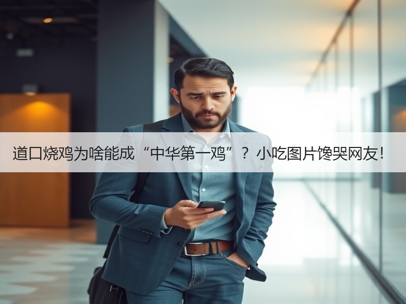 道口烧鸡为啥能成“中华第一鸡”？小吃图片馋哭网友！