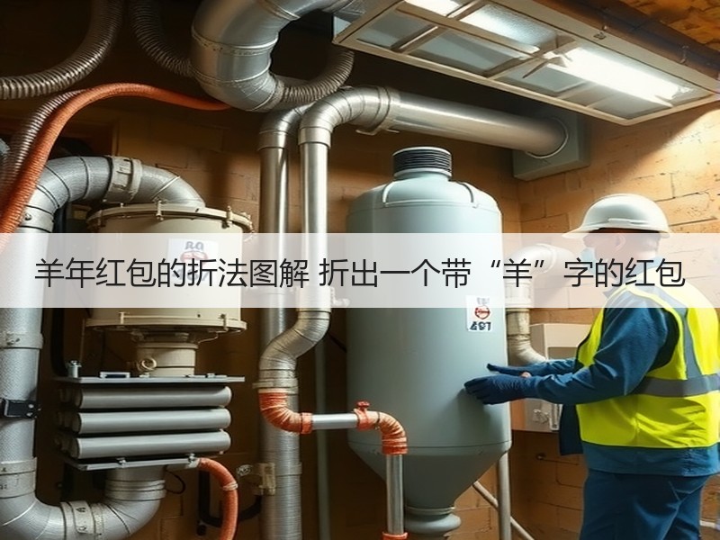 羊年红包的折法图解 折出一个带“羊”字的红包