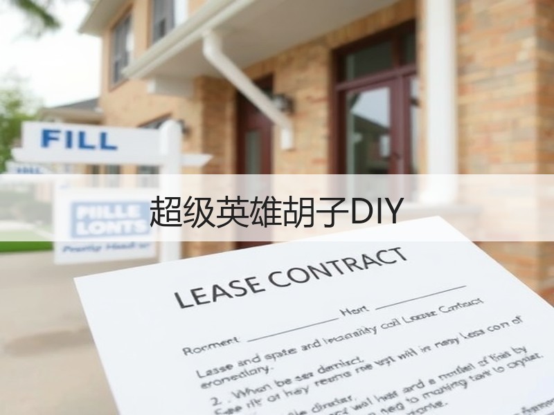 超级英雄胡子DIY
