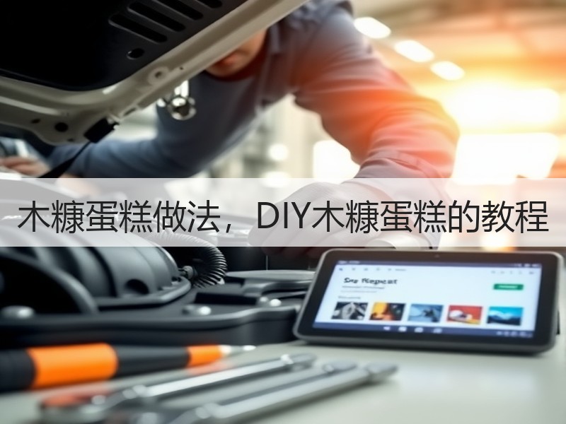 木糠蛋糕做法，DIY木糠蛋糕的教程