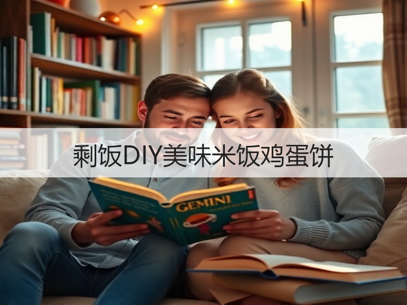 剩饭DIY美味米饭鸡蛋饼