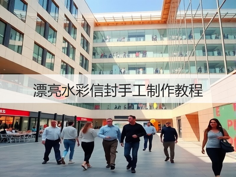 漂亮水彩信封手工制作教程