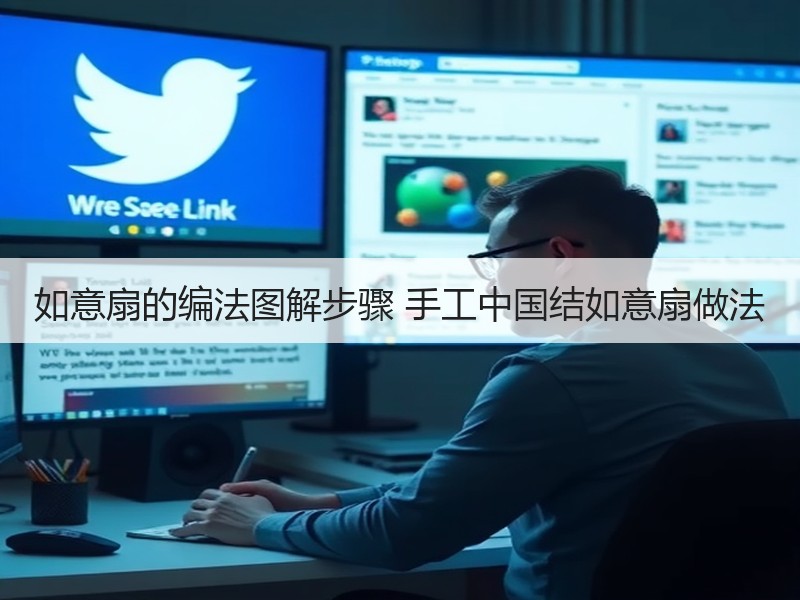 如意扇的编法图解步骤 手工中国结如意扇做法