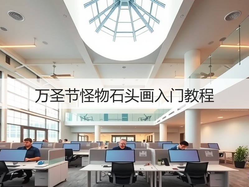 万圣节怪物石头画入门教程