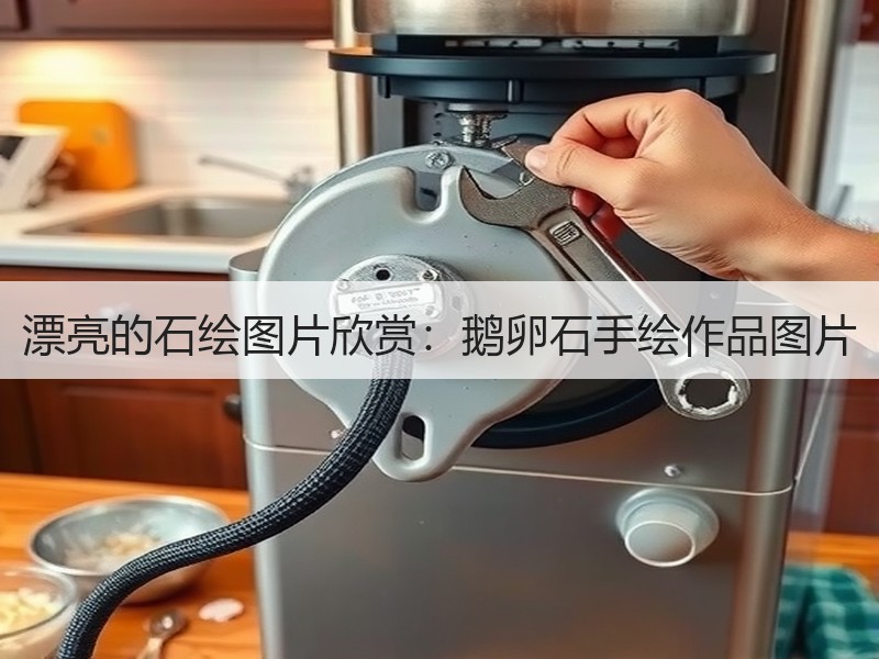 漂亮的石绘图片欣赏：鹅卵石手绘作品图片